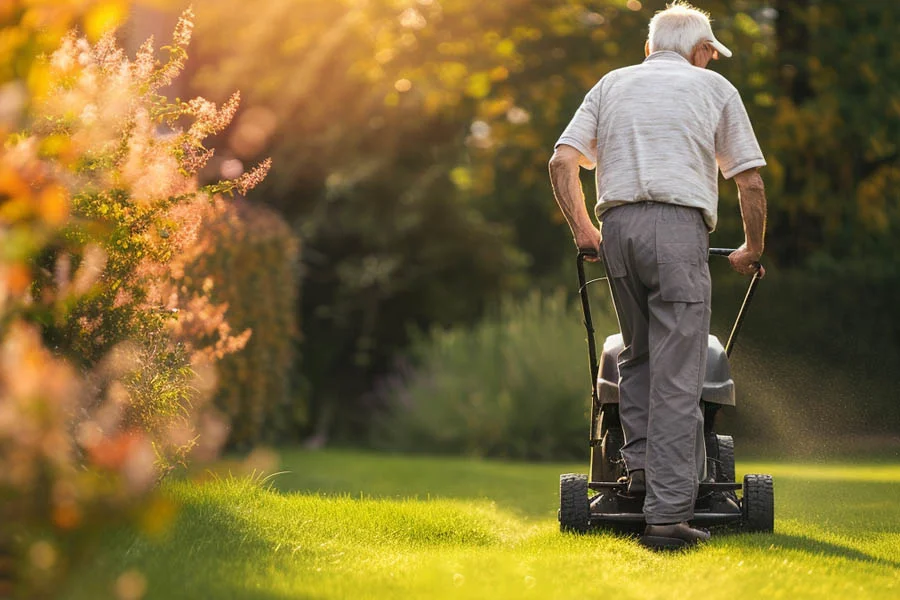 electronic mower